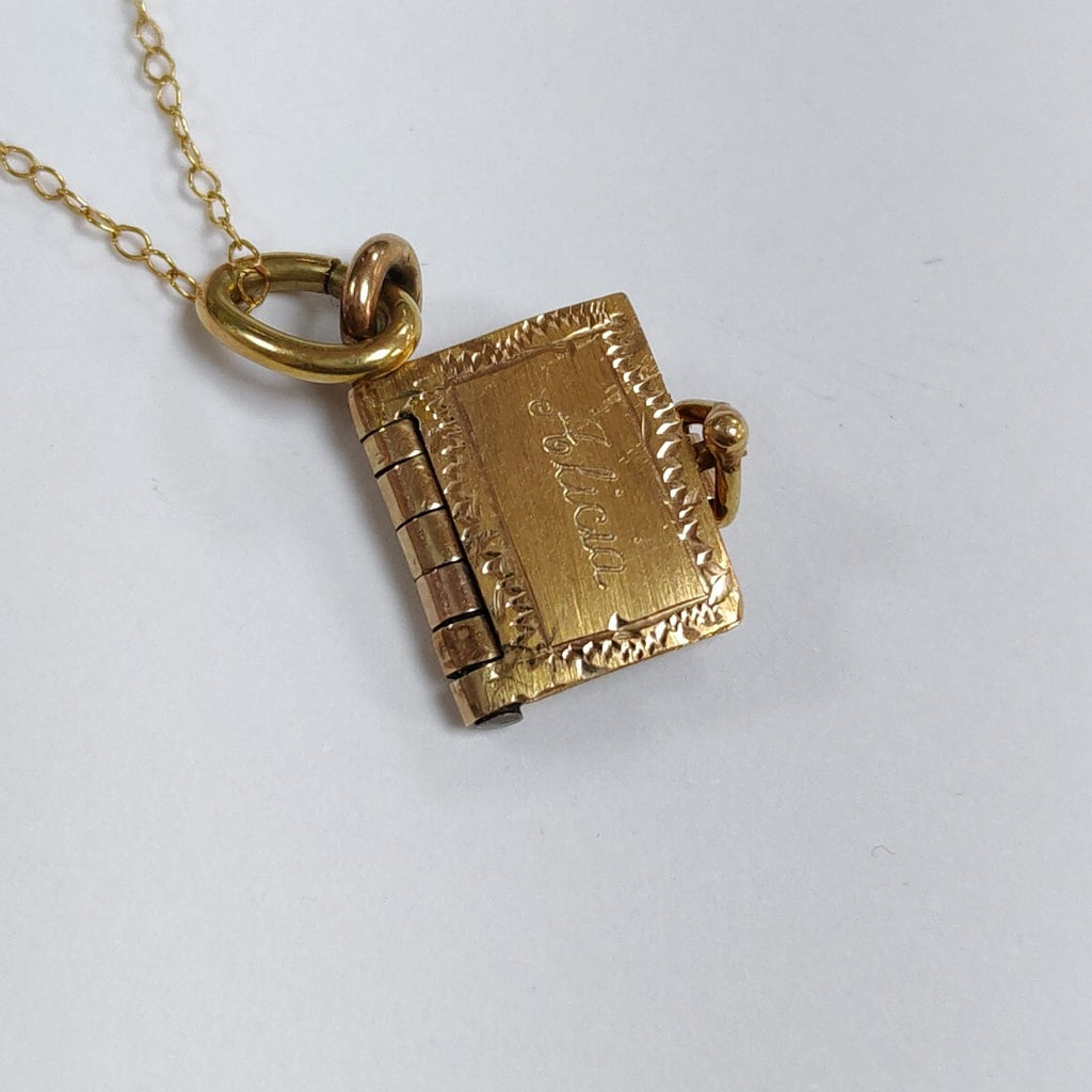 CADENA, DIJE ORO 14 K 3.5 GRMS (SEMINUEVO)