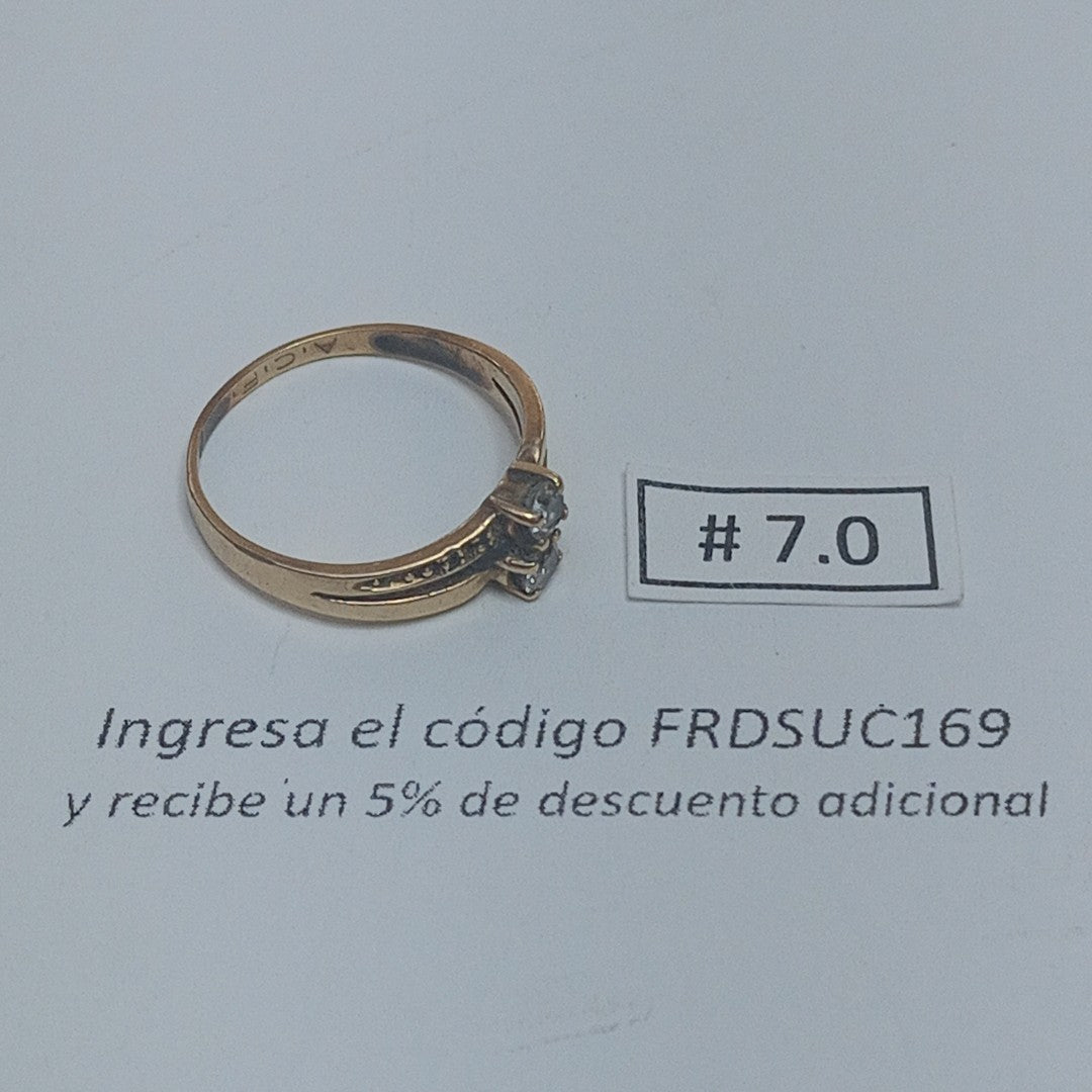 ANILLITO ORO 14 K 1.9 GRMS (SEMINUEVO)