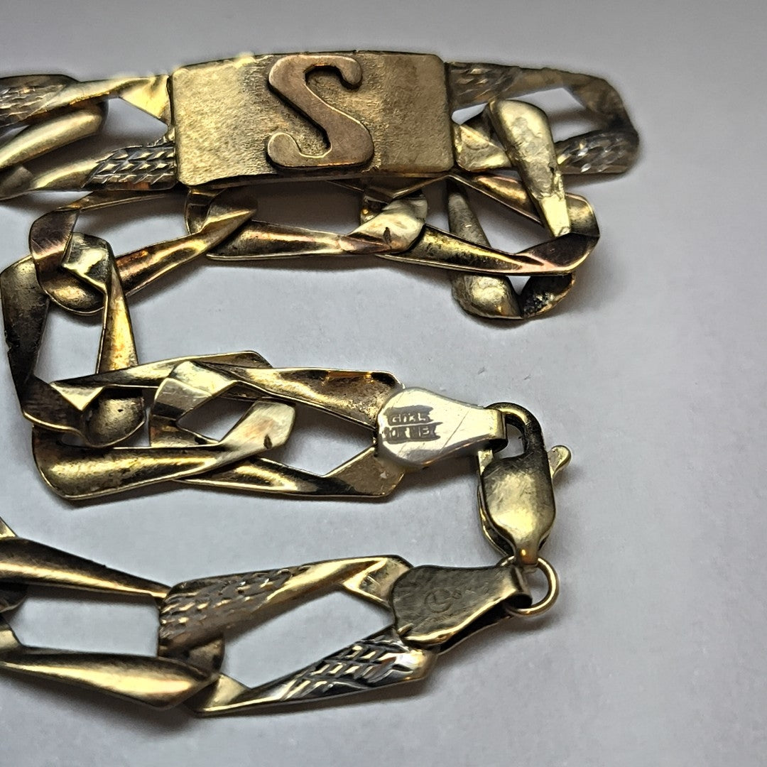 PULSERA ORO 10 K 8.3 GRMS (SEMINUEVO)