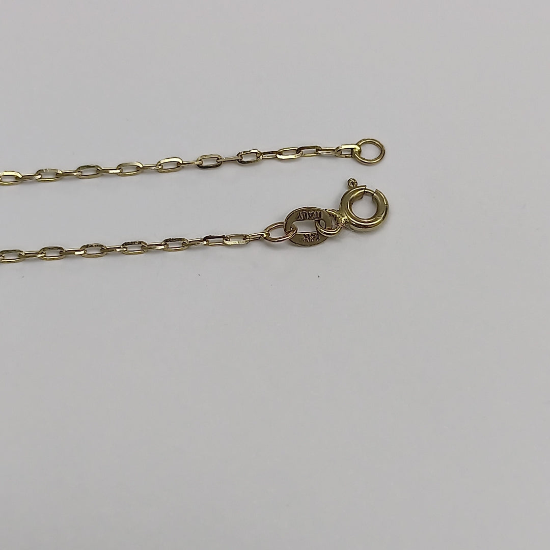 CADENA ORO 14 K 1,80 GRMS (SEMINUEVO)