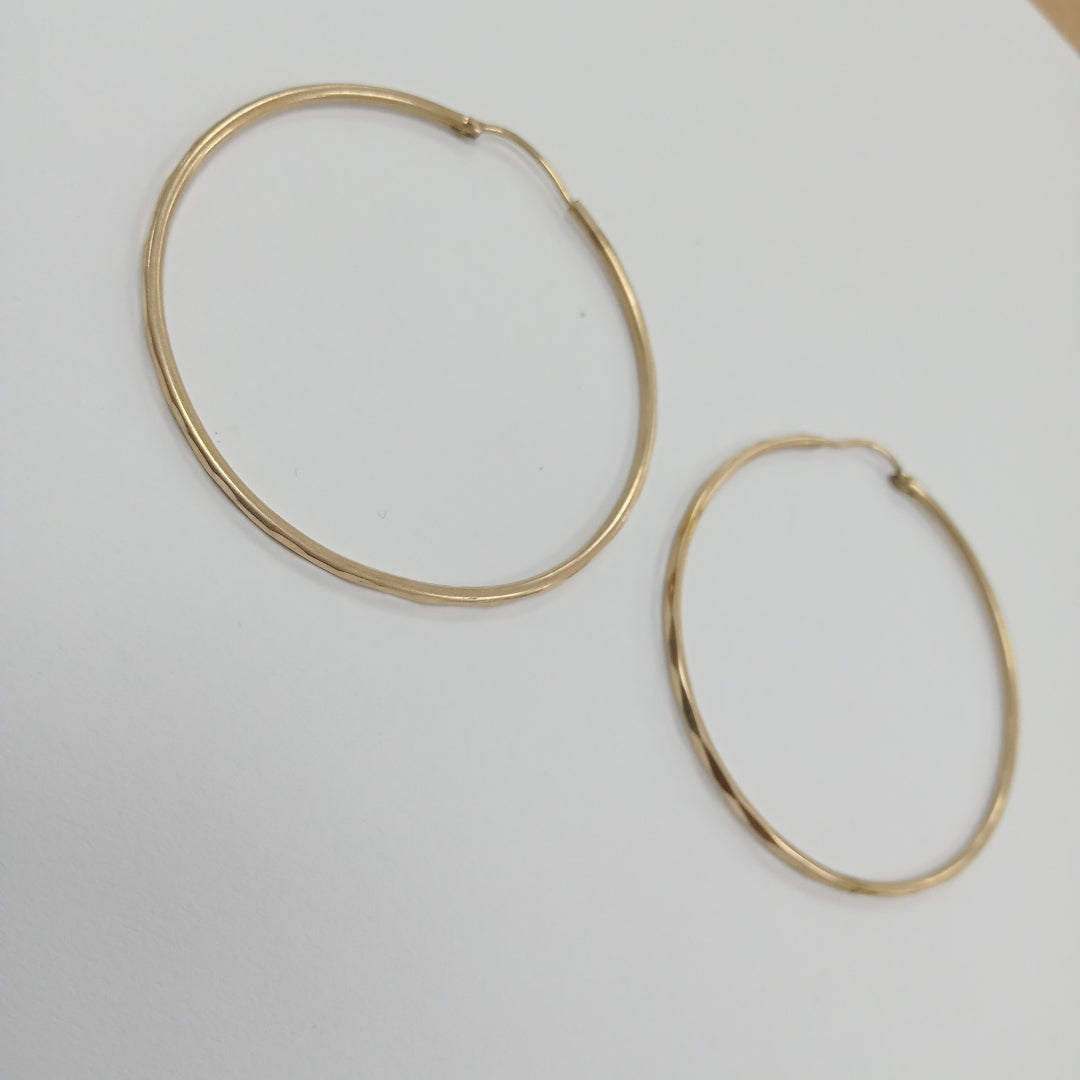 ARRACADAS PAR ORO 10 K 2.5 GRMS (SEMINUEVO)