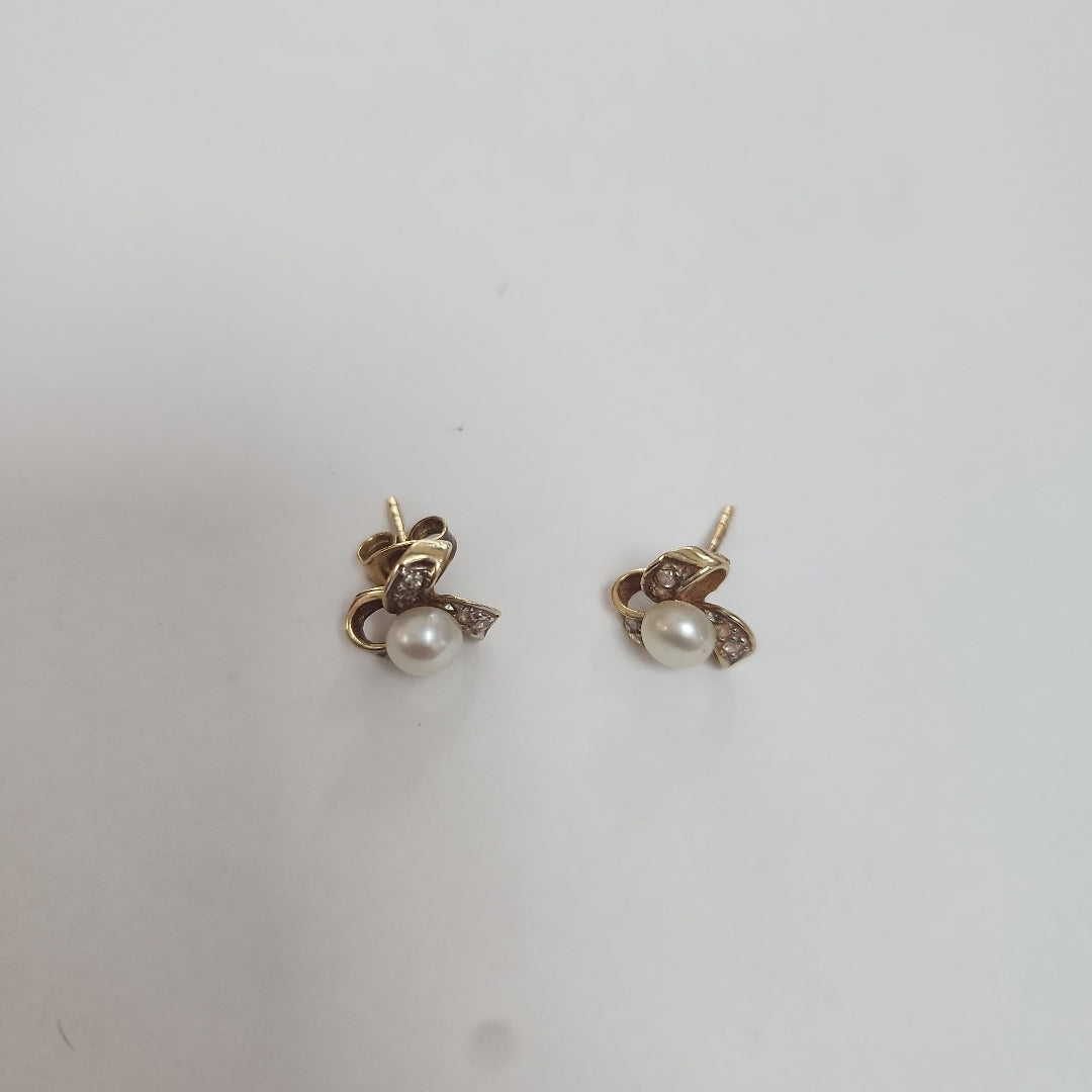 ARETES PAR ORO 14 K 2,10 GRMS (SEMINUEVO)