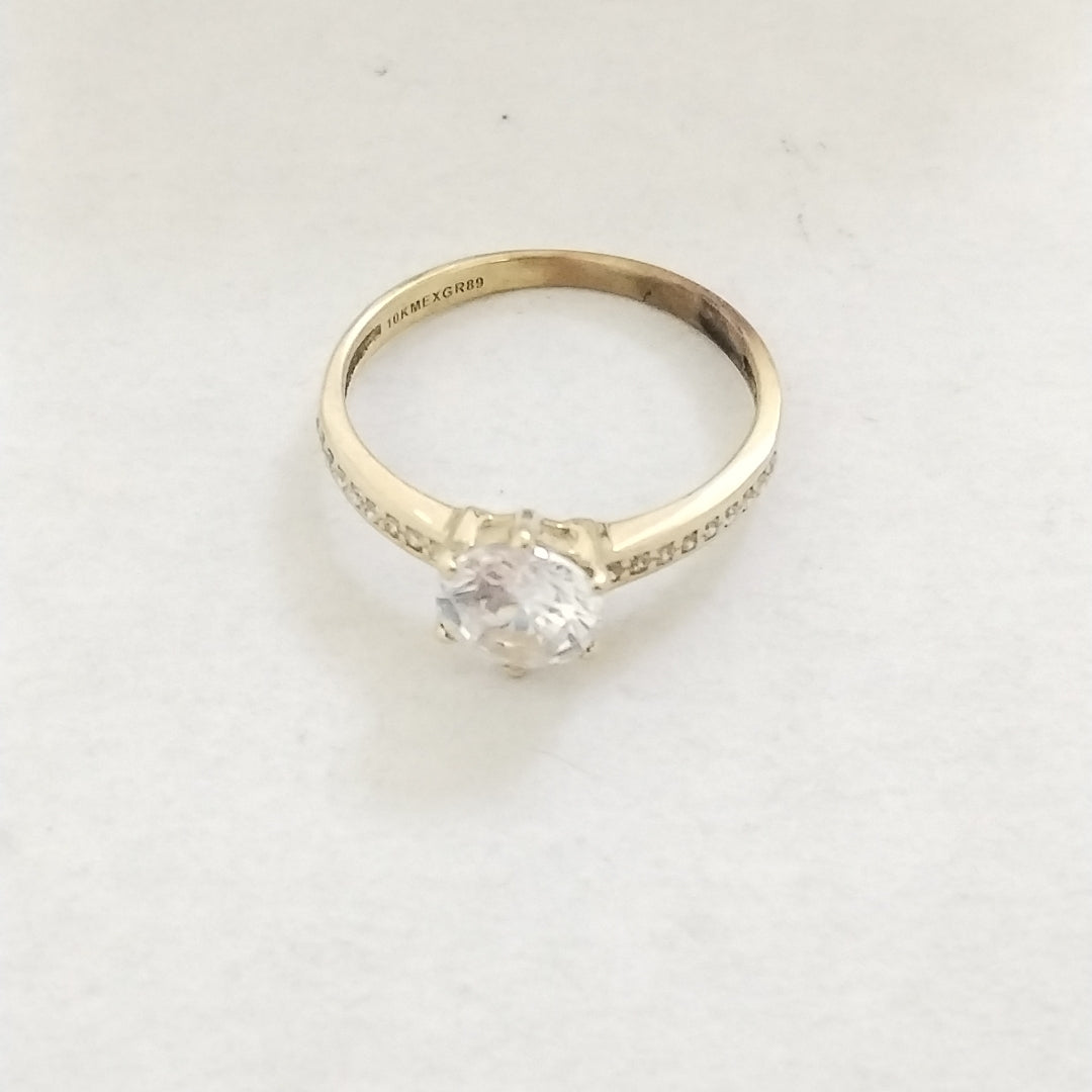 ANILLO ORO 10 K 1.7 GRMS (SEMINUEVO)