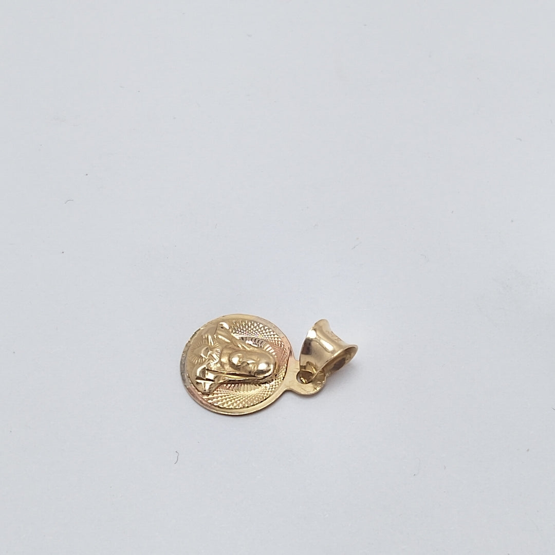 MEDALLA RELIGIOSA ORO 14 K 0.8 GRMS (SEMINUEVO)