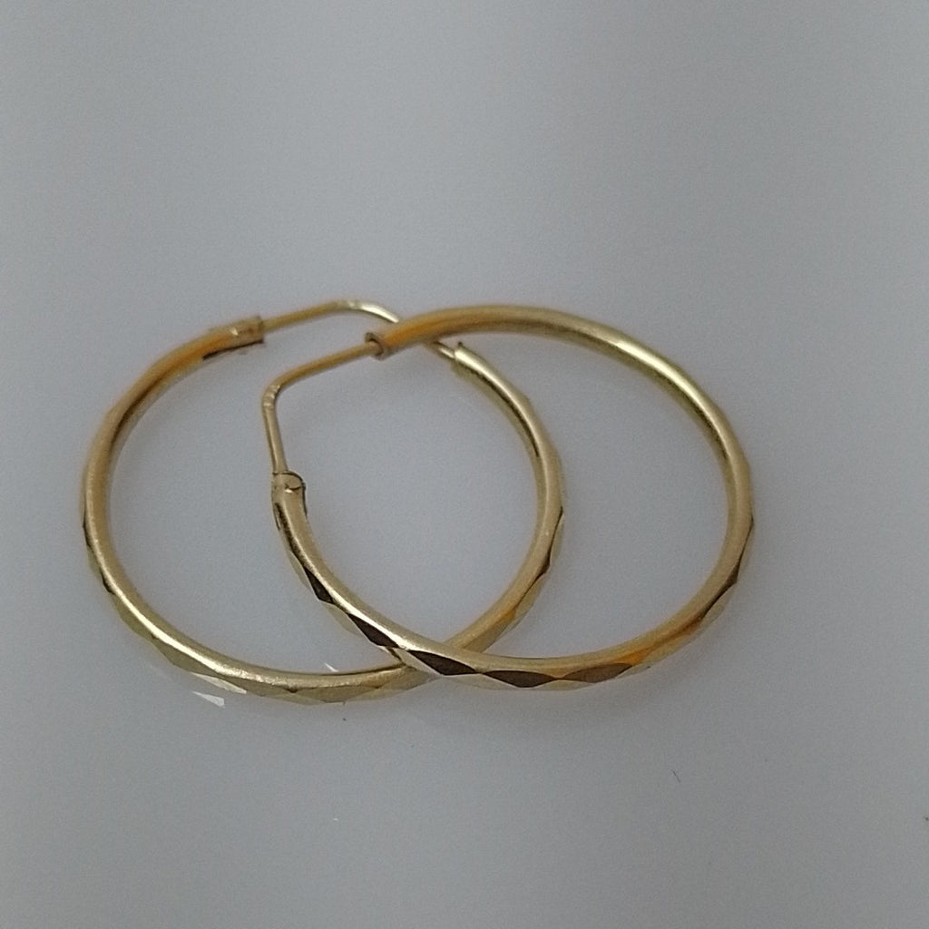 ARRACADAS PAR ORO 14 K 0.9 GRMS (SEMINUEVO)