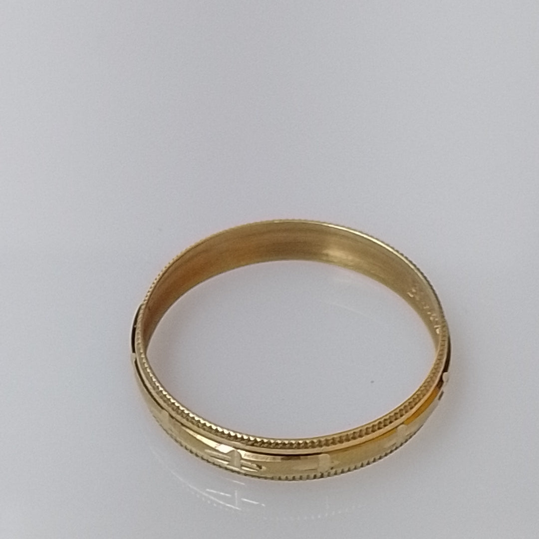 ARGOLLA ORO 14 K 1.5 GRMS (SEMINUEVO)
