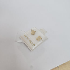 BROQUELES ORO 14K 0.7 (NUEVO)