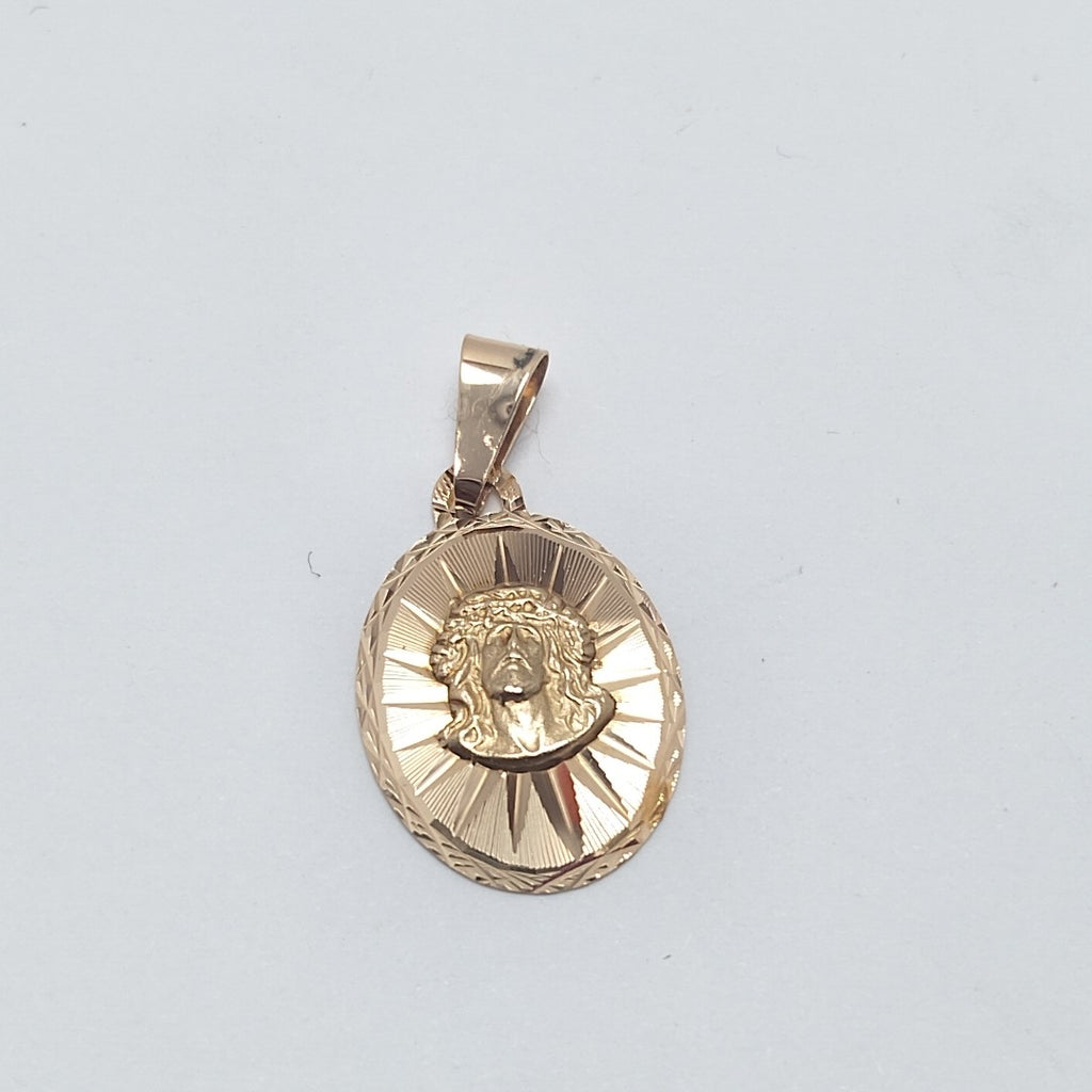 MEDALLA RELIGIOSA ORO 14 K 0.7 GRMS (SEMINUEVO)