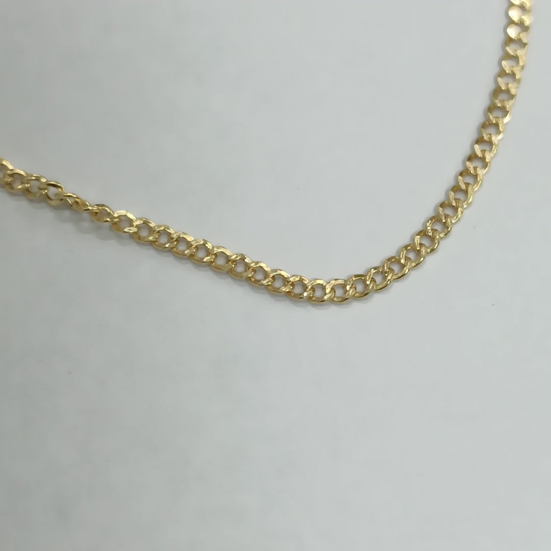 PULSERAS DAMA BARBADA AMARILLA ORO 14K 0.6 (NUEVO)