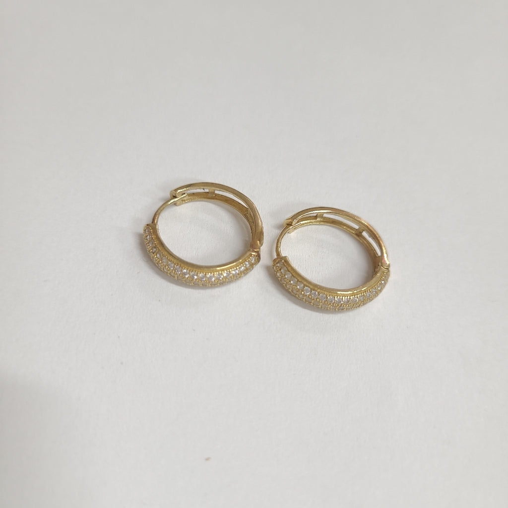 ARRACADAS PAR ORO 10 K 2.6 GRMS (SEMINUEVO)