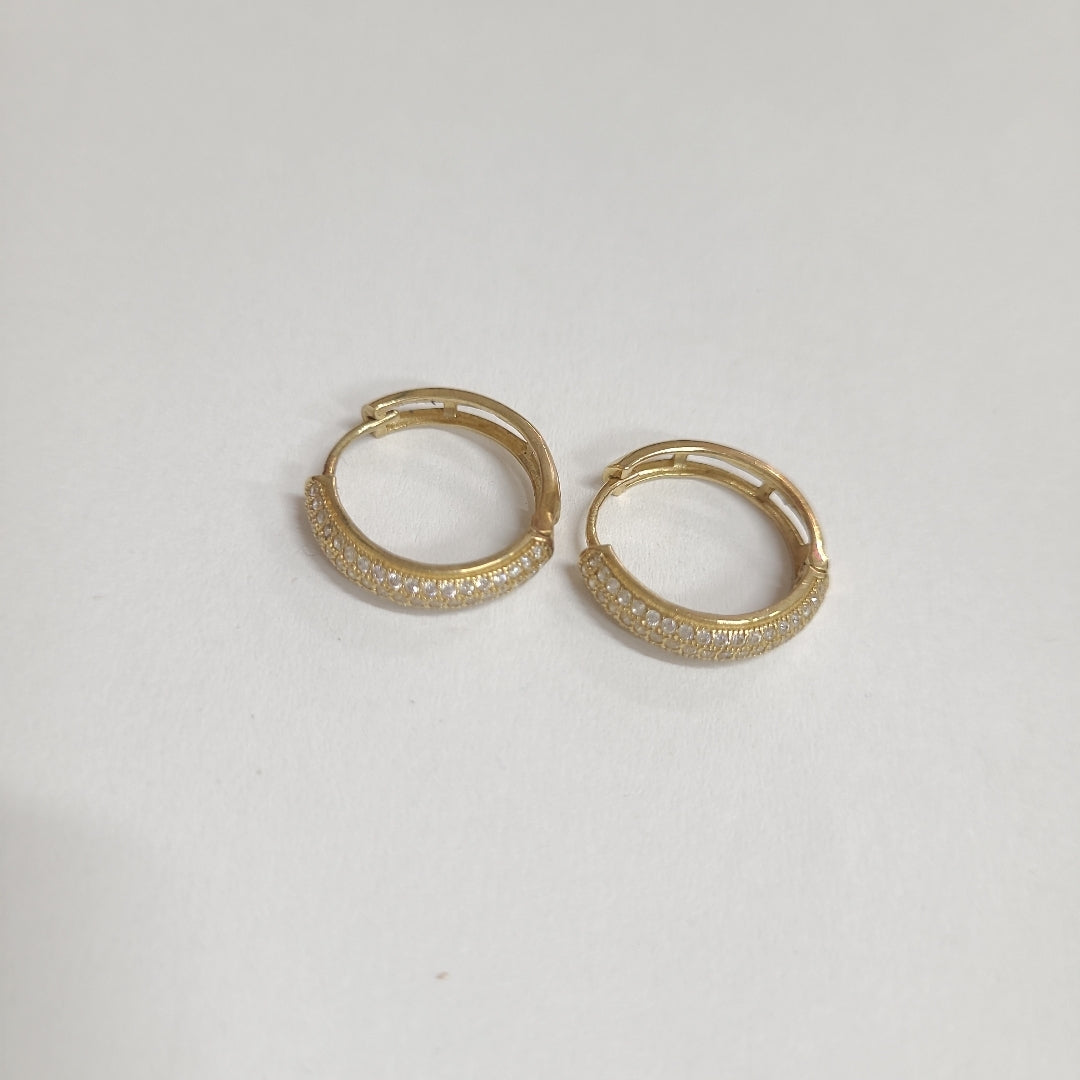 ARRACADAS PAR ORO 10 K 2.6 GRMS (SEMINUEVO)
