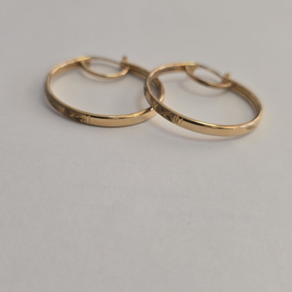 ARRACADAS PAR ORO 10 K 3.1 GRMS (SEMINUEVO)