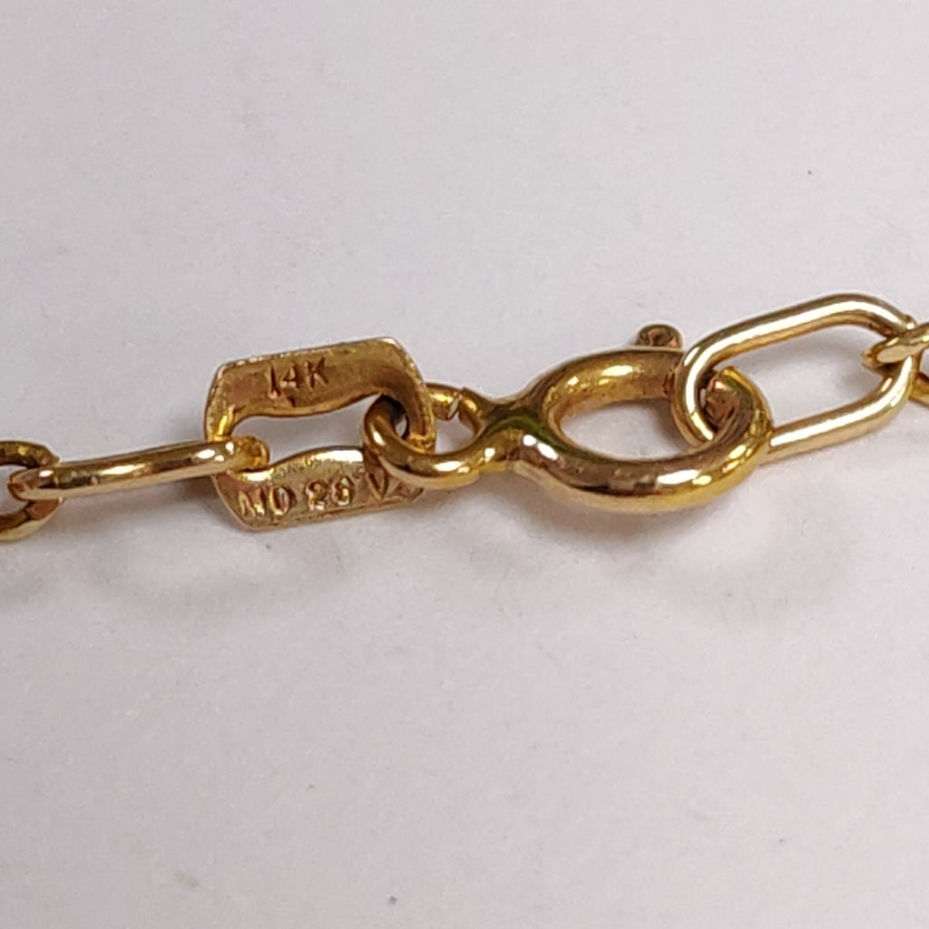 CADENA ORO 14 K 4.3 GRMS (SEMINUEVO)