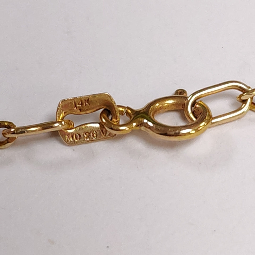 CADENA ORO 14 K 4.3 GRMS (SEMINUEVO)