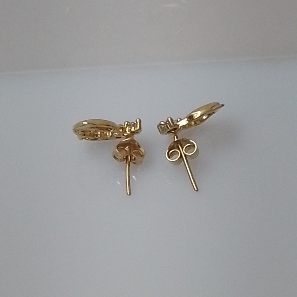 BROQUELES PAR ORO 14 K 2.3 GRMS (SEMINUEVO)