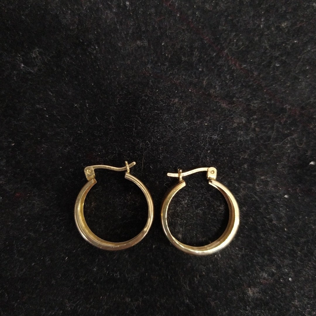 ARRACADAS PAR ORO 14 K 2 GRMS (SEMINUEVO)