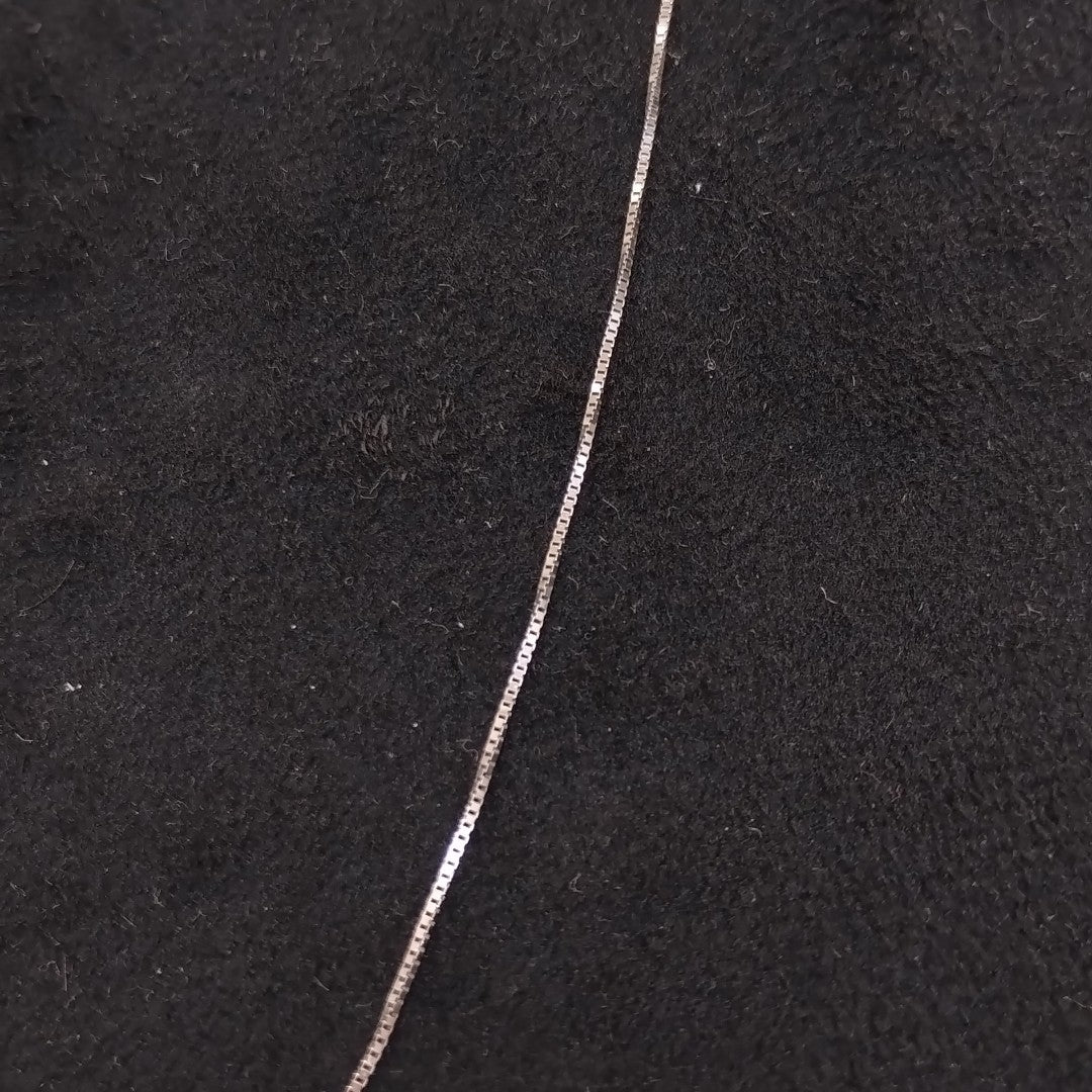 CADENA ORO BLANCO 14 K 1,70 GRMS (SEMINUEVO)