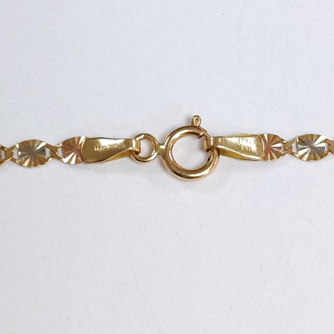 CADENA ORO 14 K 2.5 GRMS (SEMINUEVO)