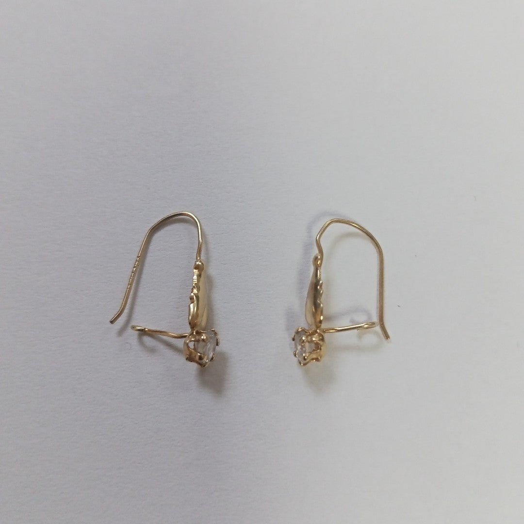 ARETES PAR ORO 10 K 0,60 GRMS (SEMINUEVO)