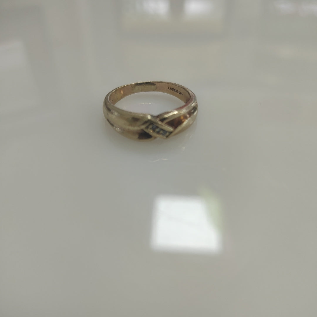 ANILLO ORO 10 K 4.8 GRMS (SEMINUEVO)