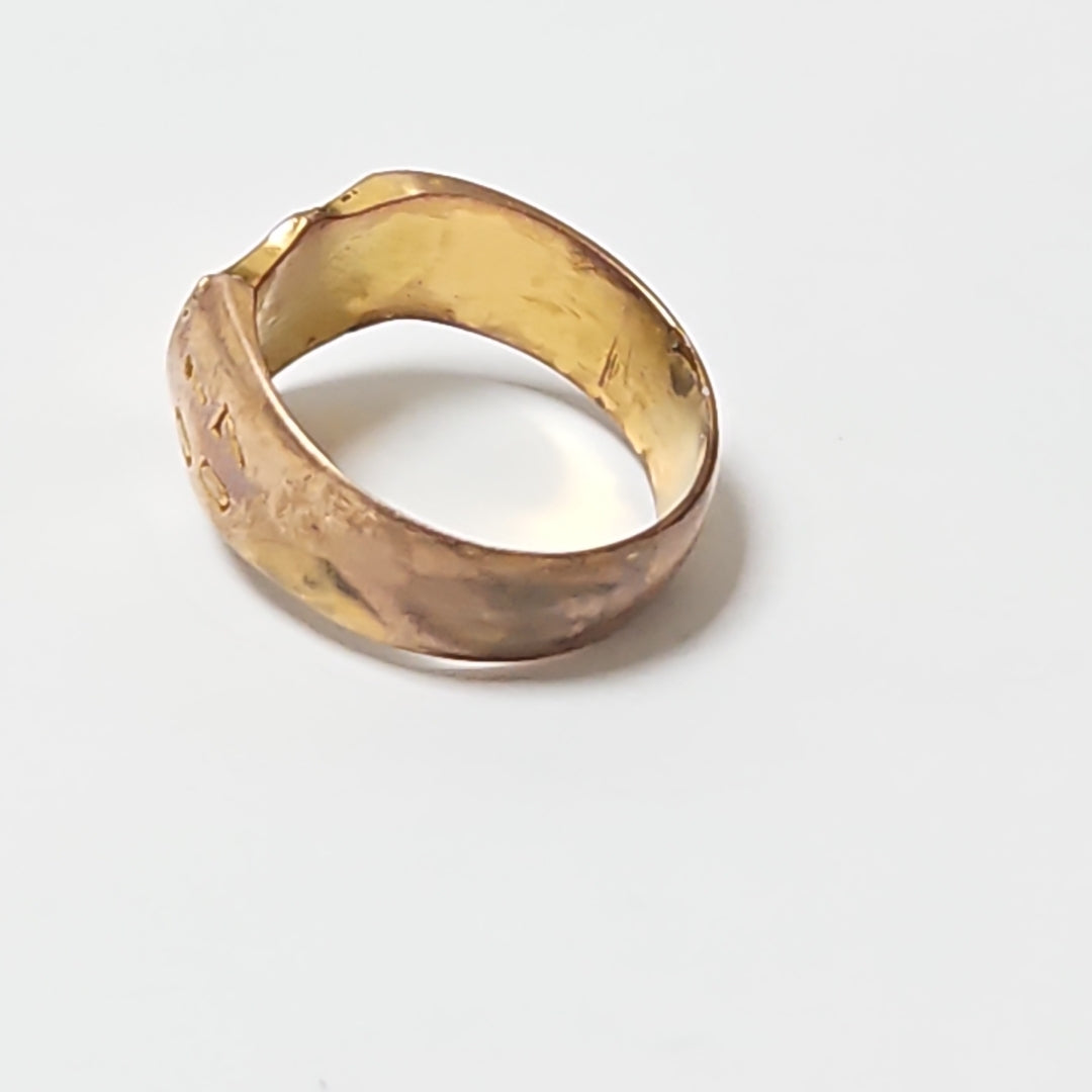 ANILLO DE GRADUACIÓN ORO 8 K 5,20 GRMS (SEMINUEVO)