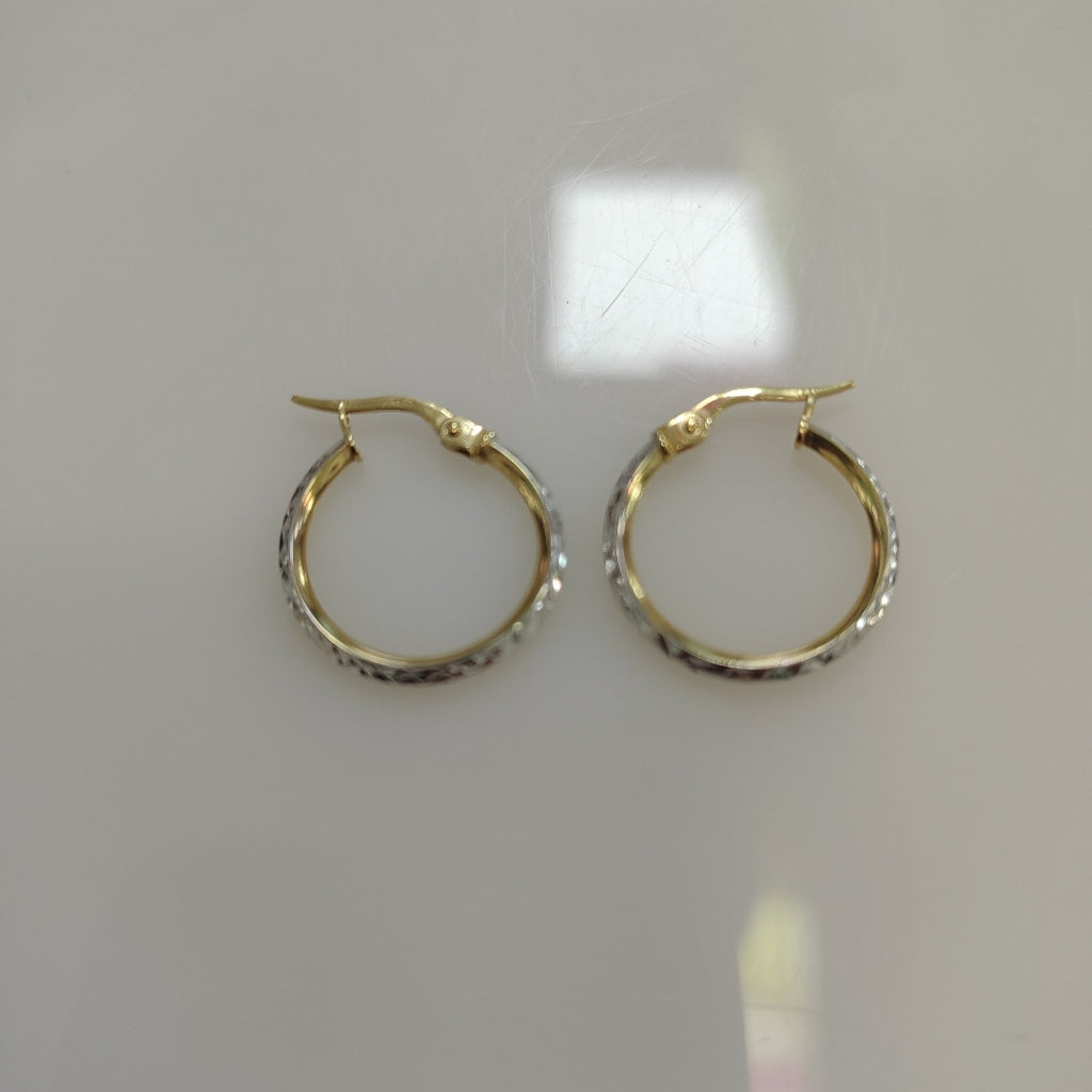 ARRACADAS PAR ORO 14 K 1.1 GRMS (SEMINUEVO)