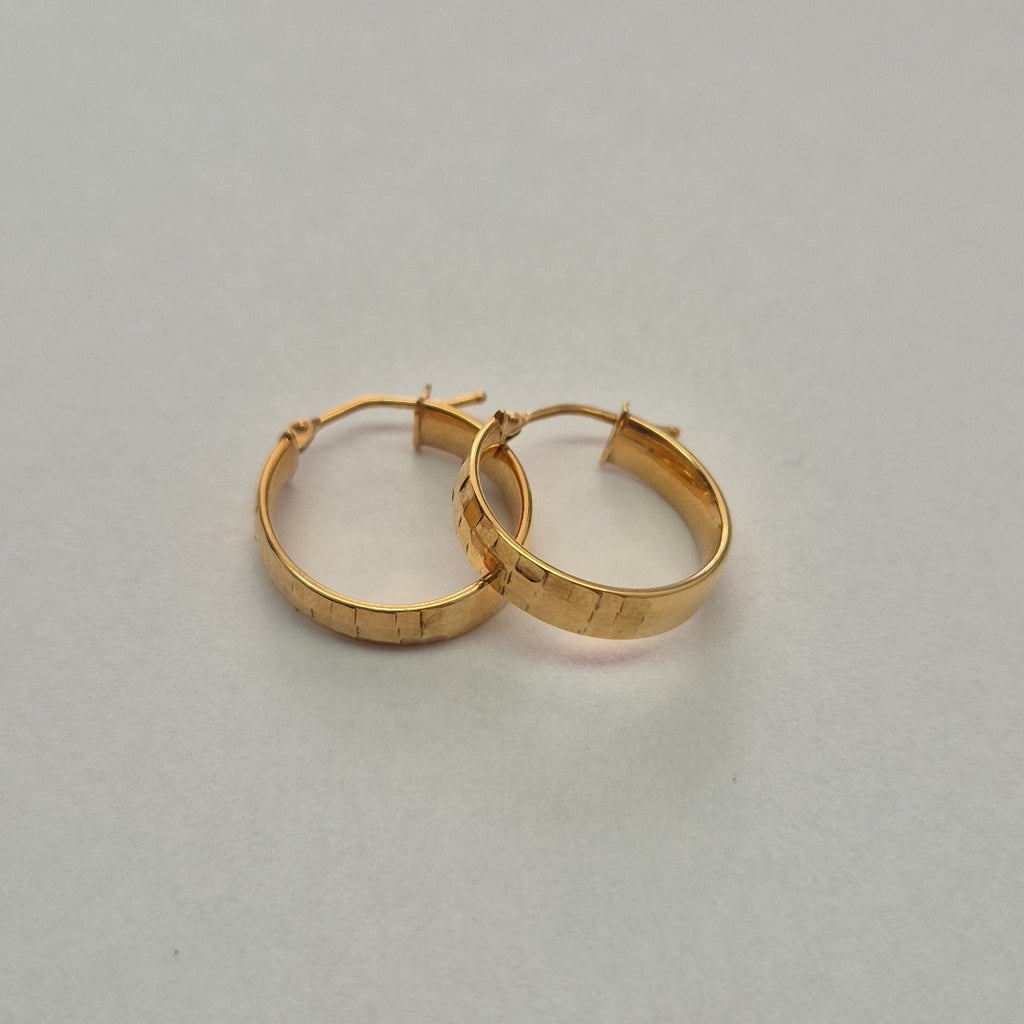ARRACADAS PAR ORO 14 K 1,80 GRMS (SEMINUEVO)