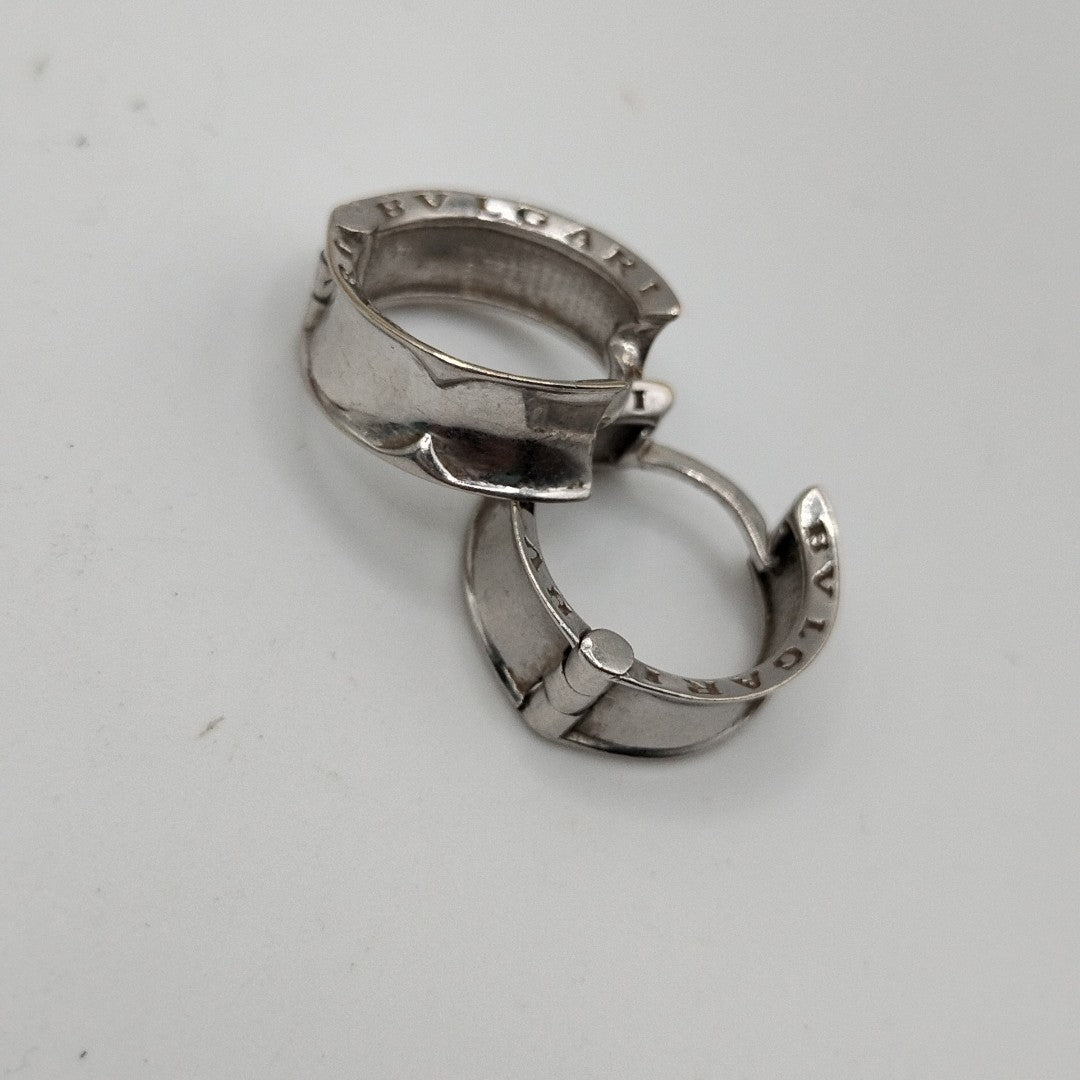 ARRACADAS PAR ORO BLANCO 14 K 4,20 GRMS (SEMINUEVO)