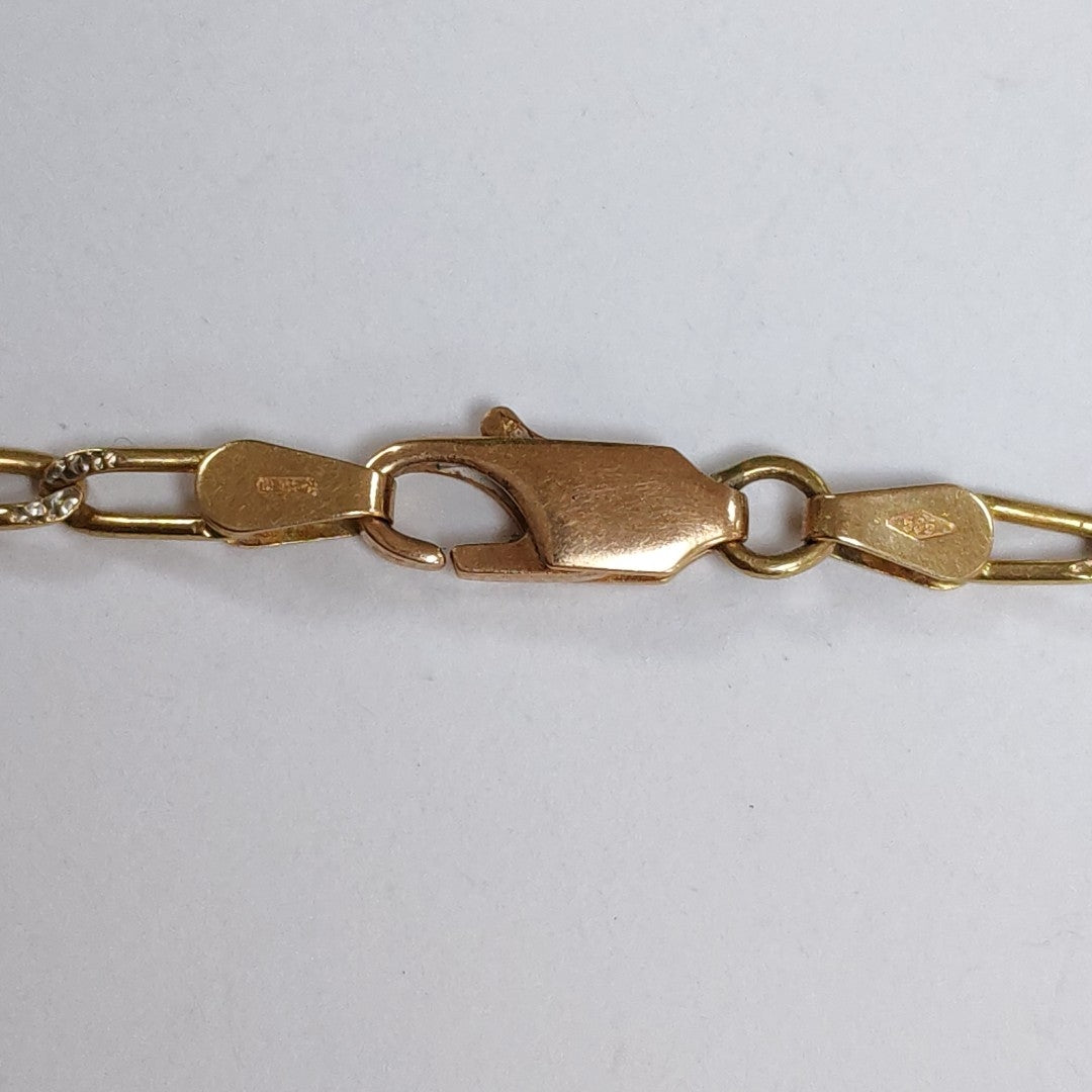 CADENA ORO 14 K 9,70 GRMS (SEMINUEVO)