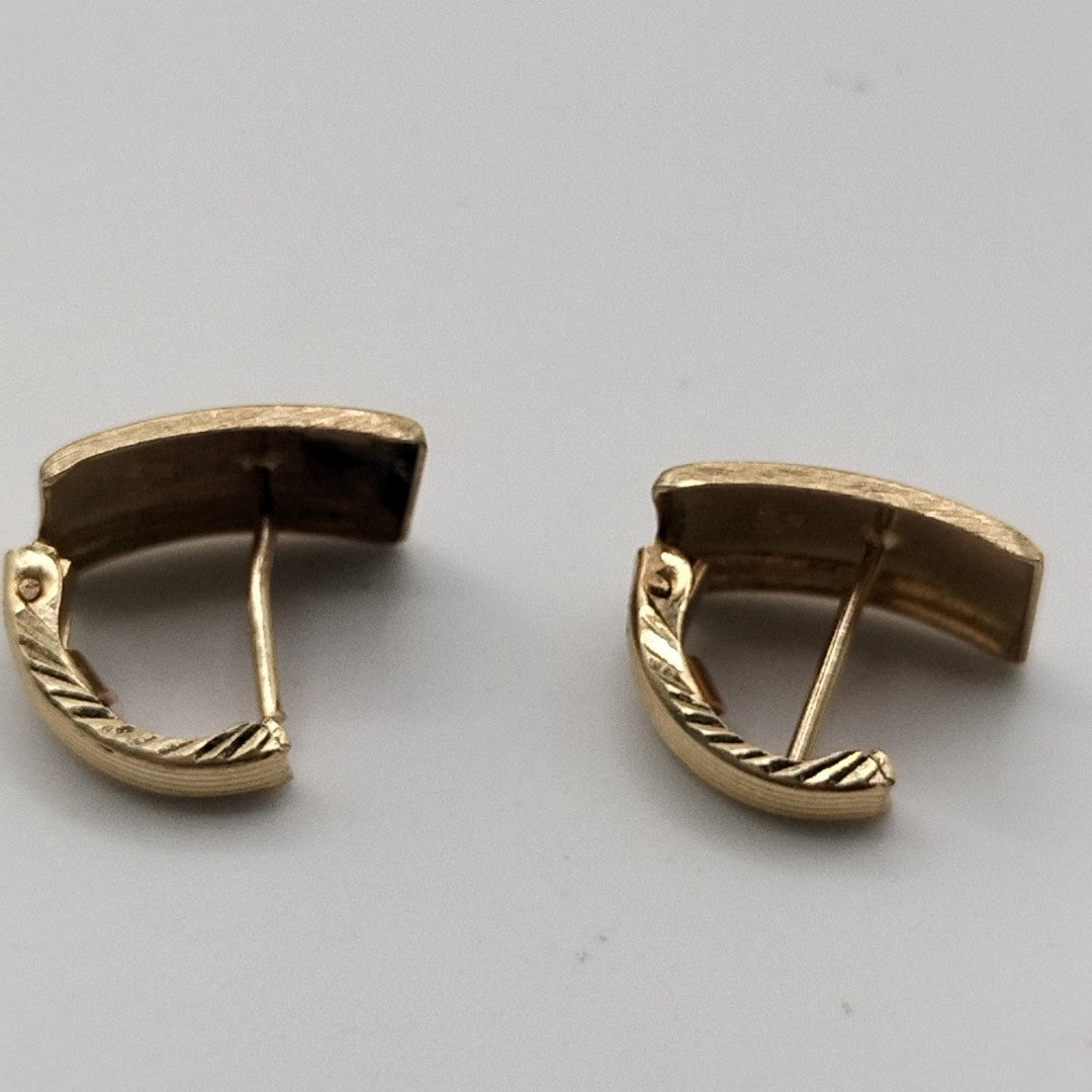 ARRACADAS PAR ORO 14 K 2,90 GRMS (SEMINUEVO)