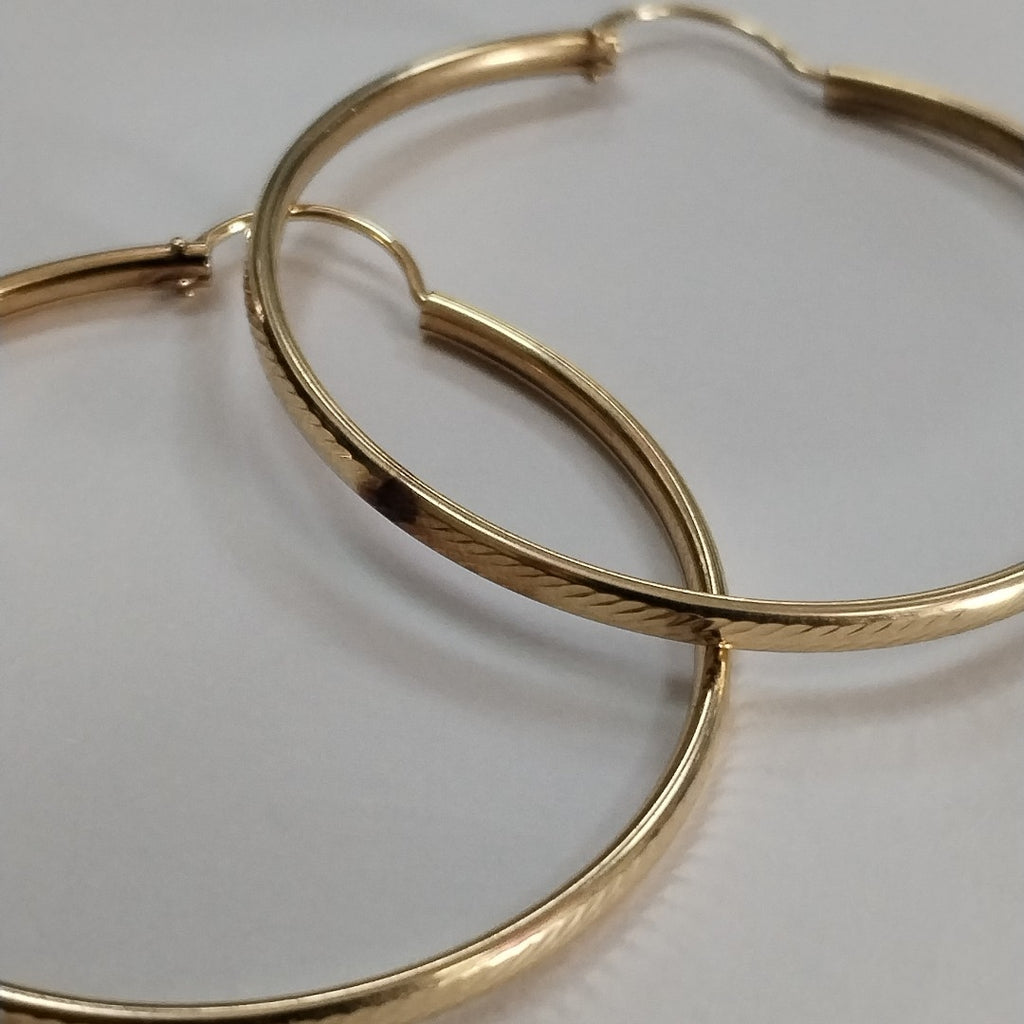 ARRACADAS PAR ORO 10 K 3.5 GRMS (SEMINUEVO)