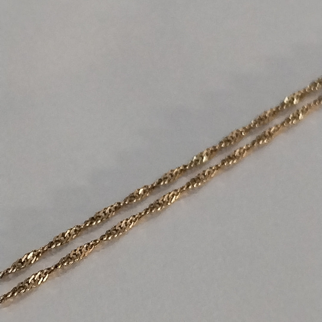 GARGANTILLA ORO 10 K 1.1 GRMS (SEMINUEVO)