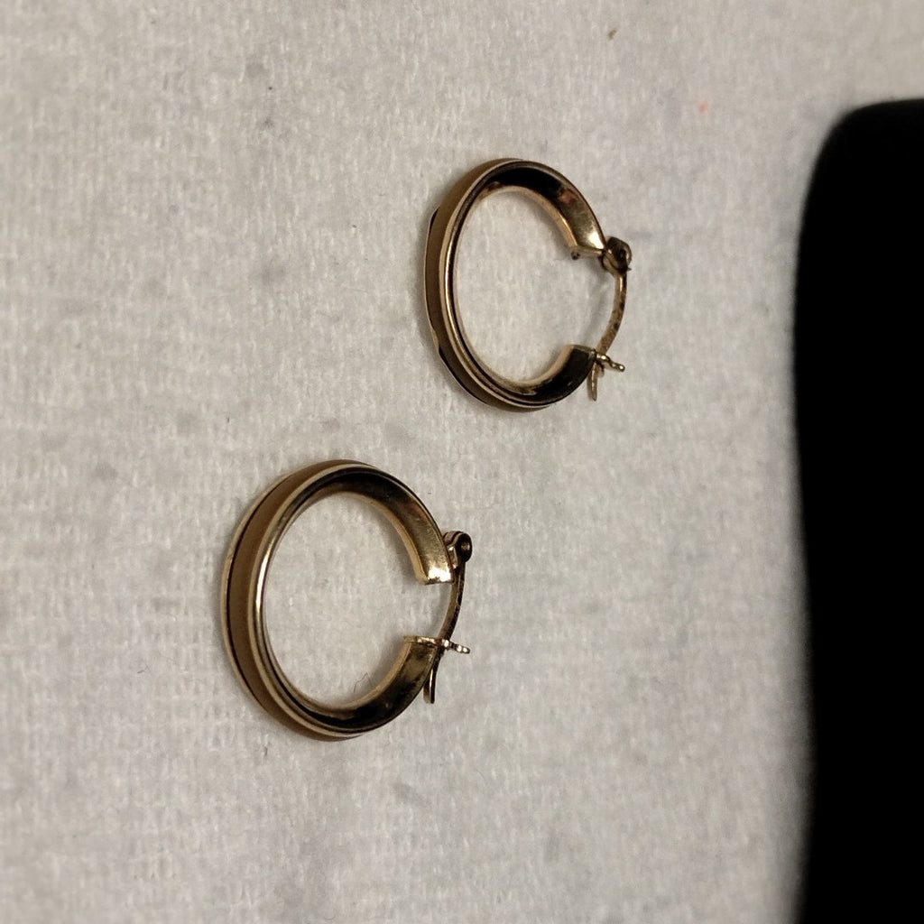 ARRACADAS PAR ORO 14 K 1.6 GRMS (SEMINUEVO)