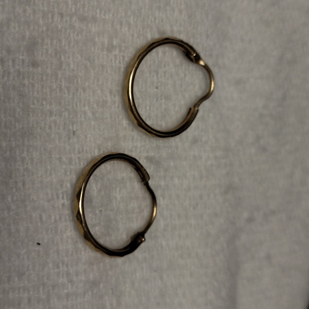 ARRACADAS PAR ORO 10 K 0.6 GRMS (SEMINUEVO)