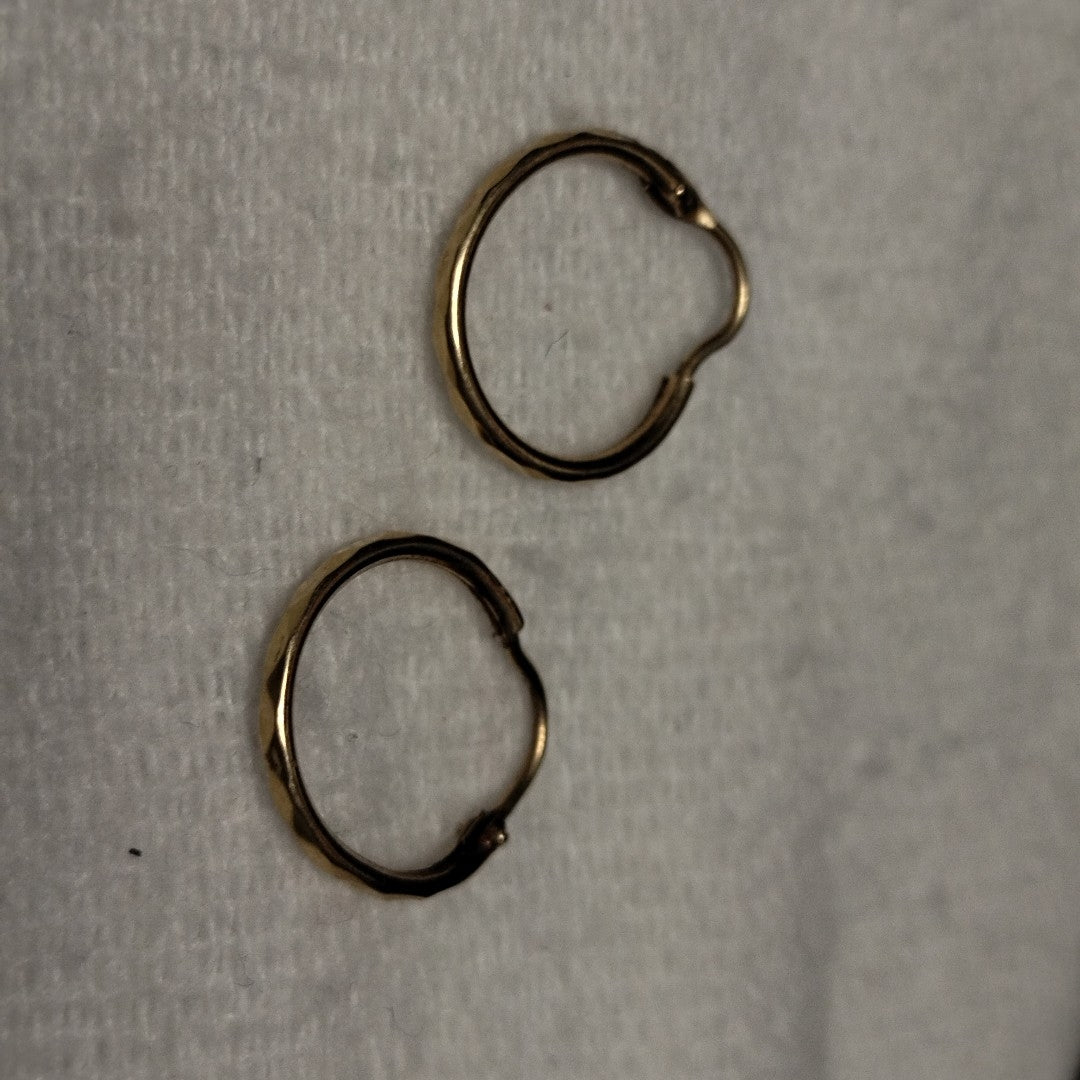 ARRACADAS PAR ORO 10 K 0.6 GRMS (SEMINUEVO)