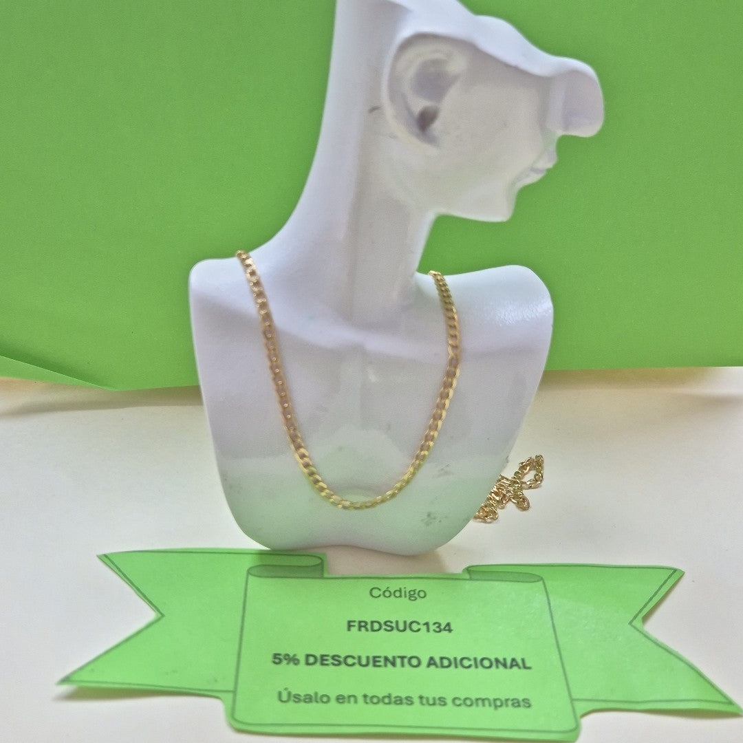 CADENA ORO 10 K 2.9 GRMS (SEMINUEVO)