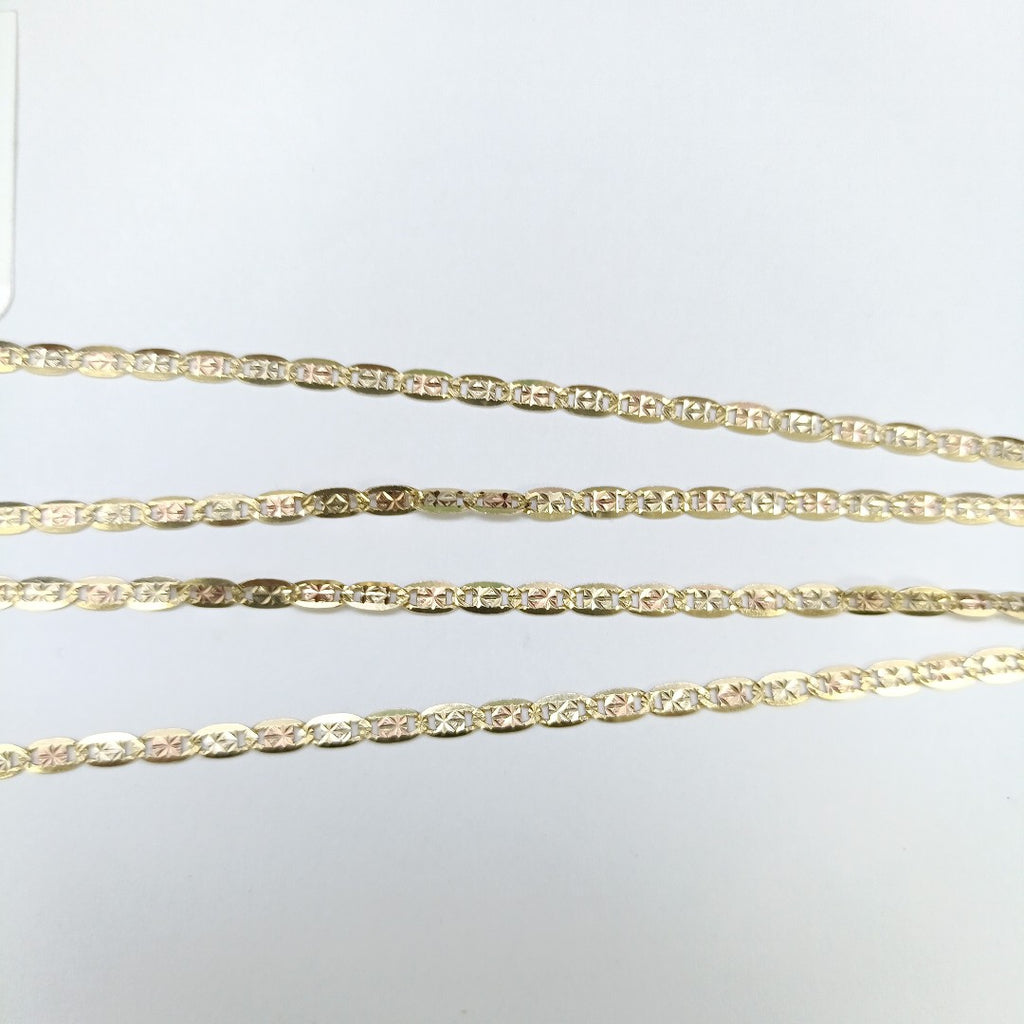 CADENA ORO COMBINADO 14 K 5.7 GRMS (SEMINUEVO)