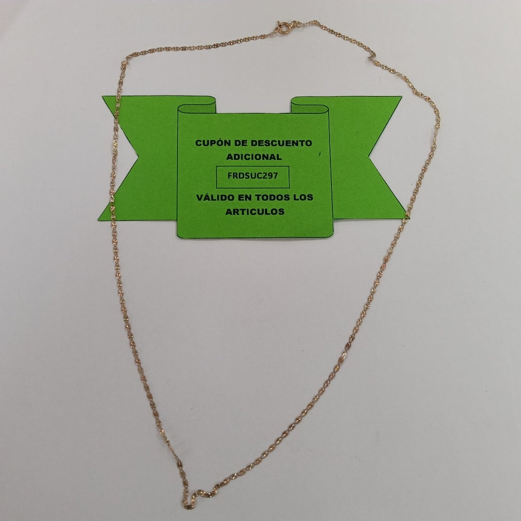 CADENA ORO 10 K 1,70 GRMS (SEMINUEVO)