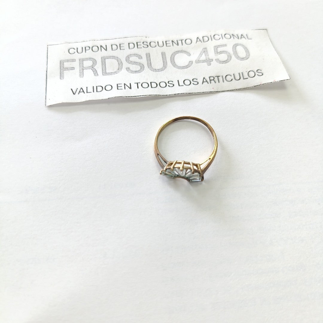 ANILLO ORO 10 K 1,60 GRMS (SEMINUEVO)