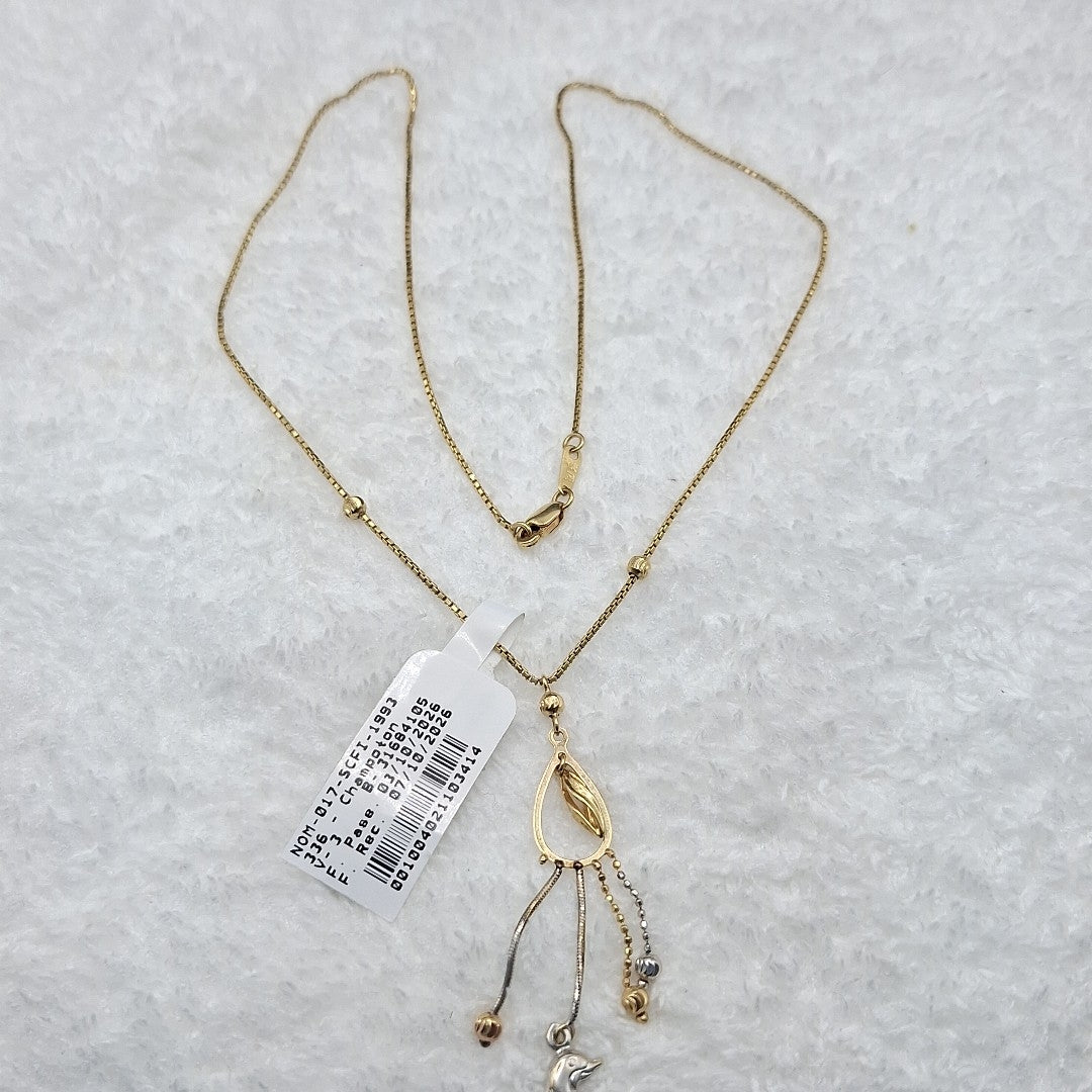 GARGANTILLA ORO 14 K 4.9 GRMS (SEMINUEVO)