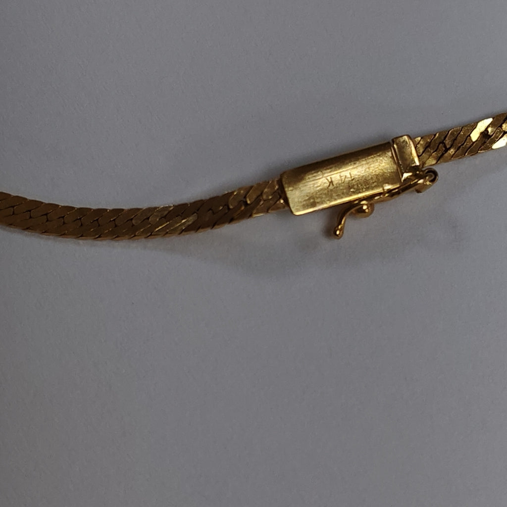 GARGANTILLA ORO 14 K 7,00 GRMS (SEMINUEVO)