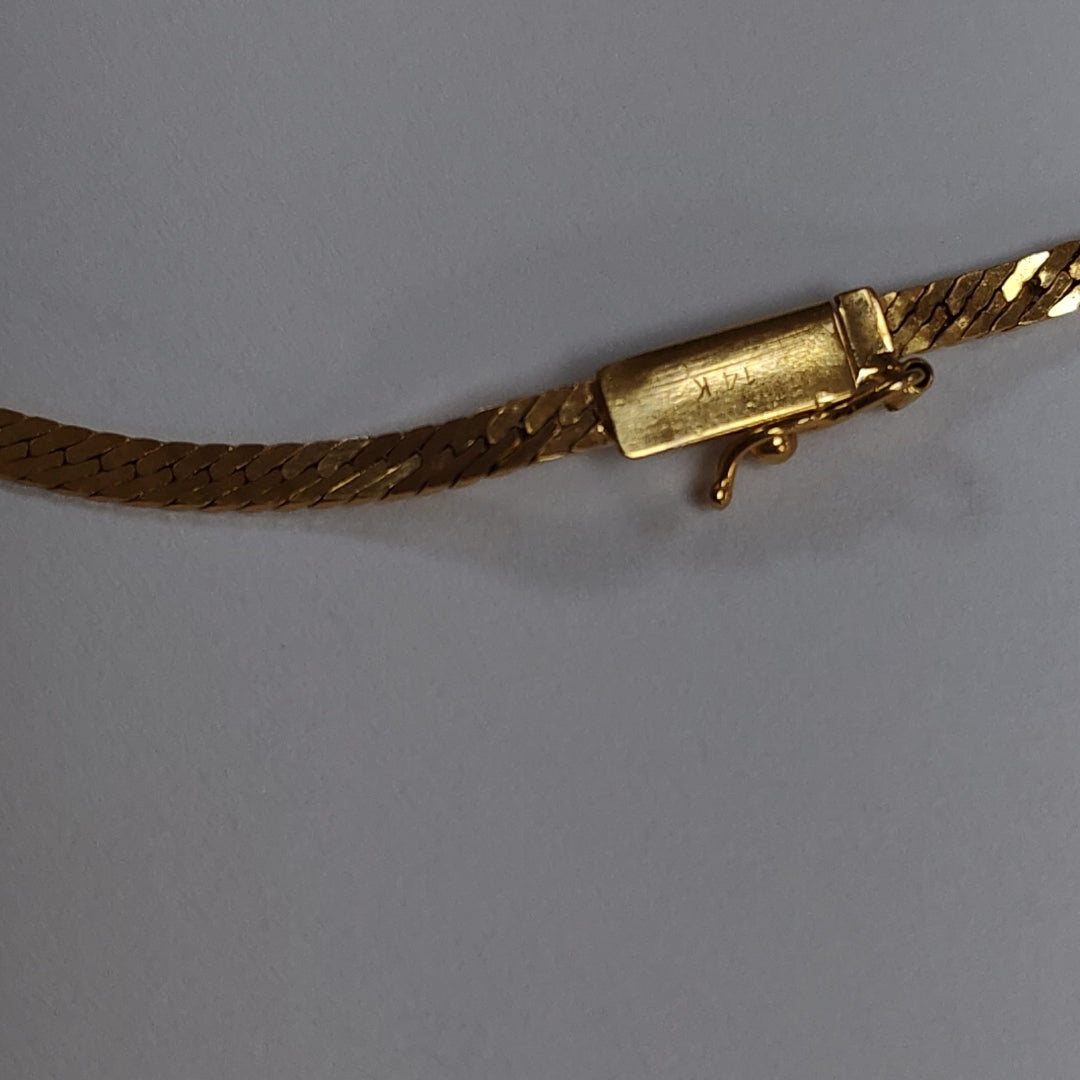 GARGANTILLA ORO 14 K 7,00 GRMS (SEMINUEVO)