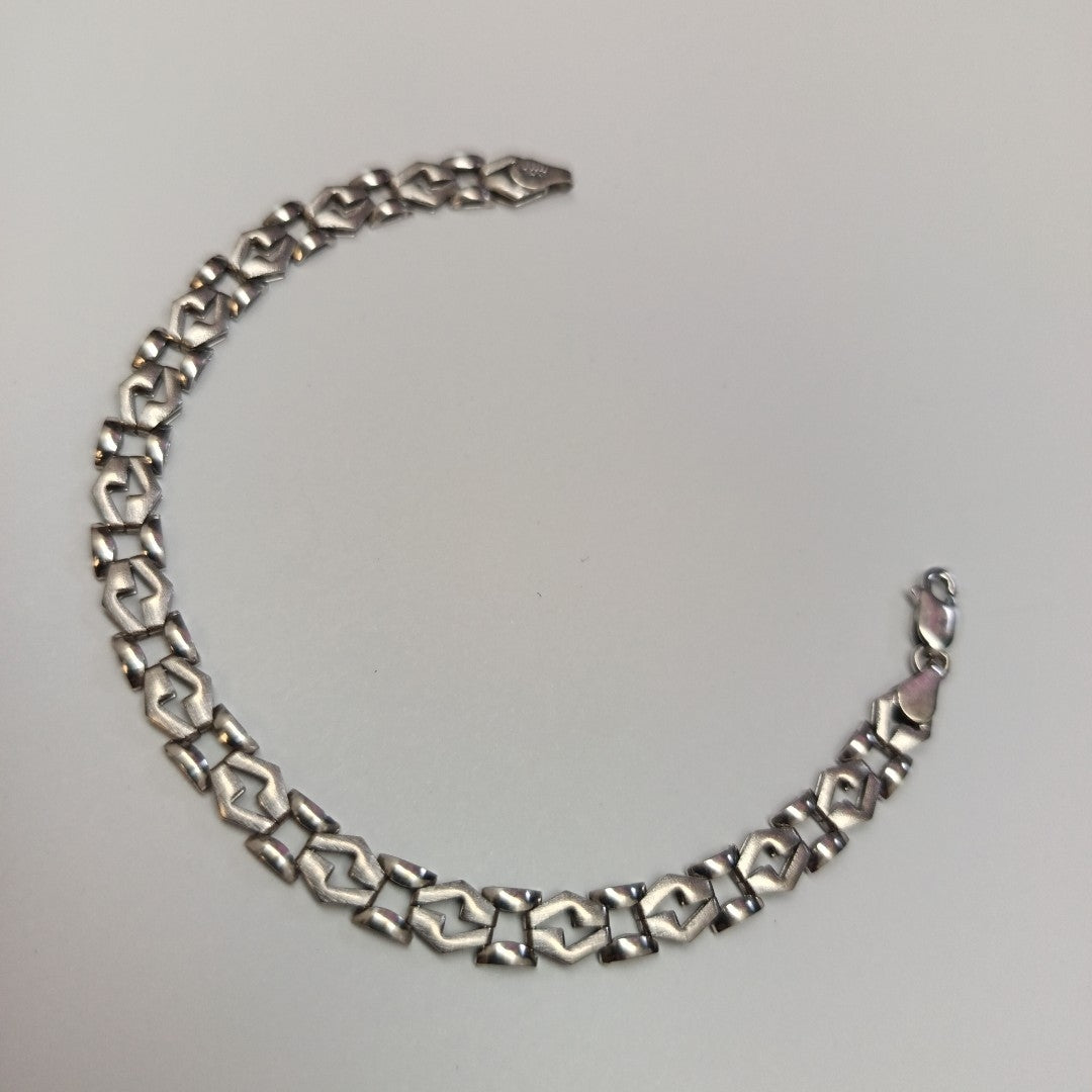 PULSERA ORO BLANCO 14 K 6,00 GRMS (SEMINUEVO)