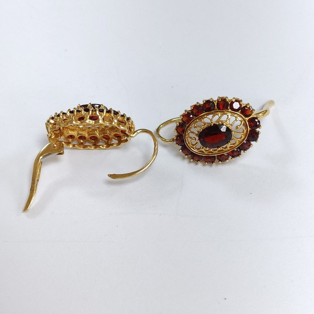 ARETES PAR ORO 18 K 7.3 GRMS (SEMINUEVO)