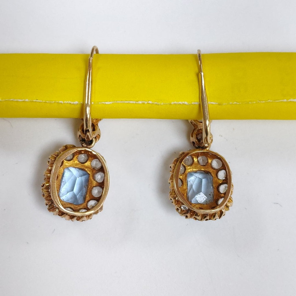 ARETES PAR ORO 14 K 5,10 GRMS (SEMINUEVO)