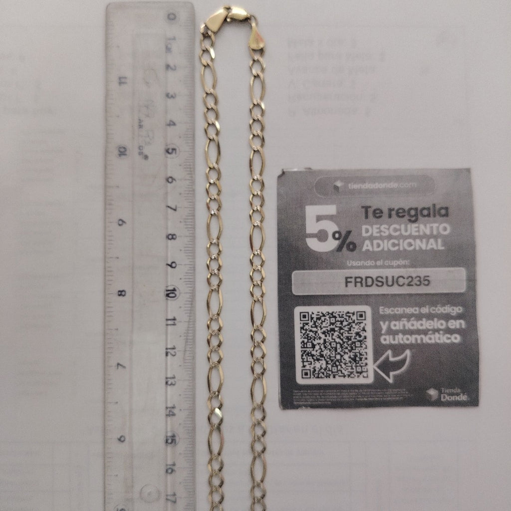 CADENA ORO 10 K 17.7 GRMS (SEMINUEVO)