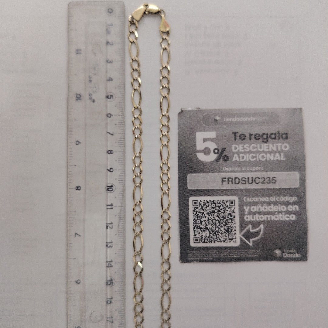 CADENA ORO 10 K 17.7 GRMS (SEMINUEVO)