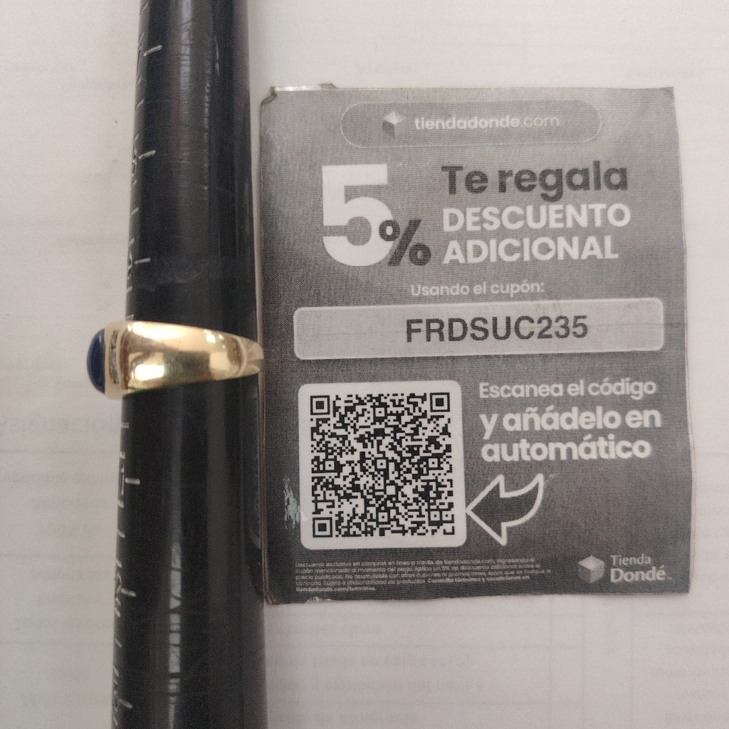 ANILLO ORO 10 K 7 GRMS (SEMINUEVO)
