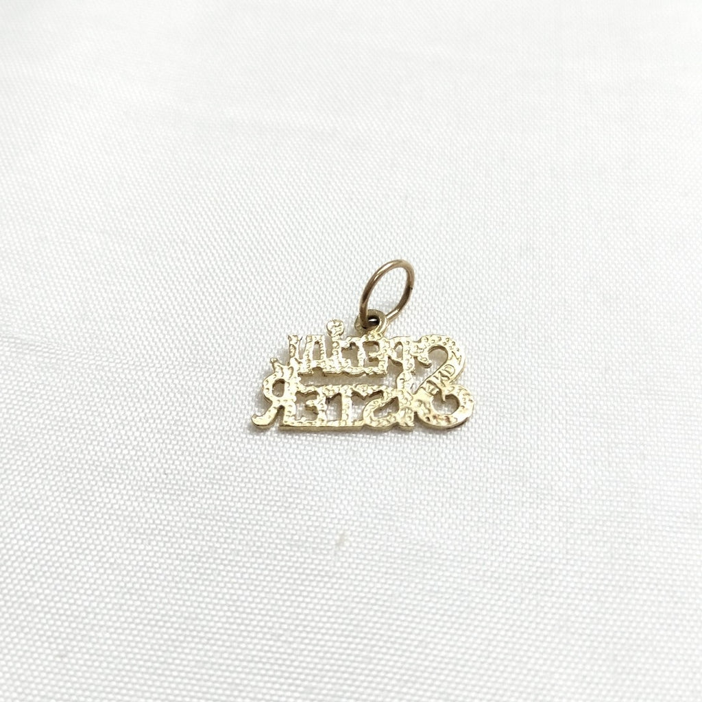 DIJE ORO 14 K 0.6 GRMS (SEMINUEVO)