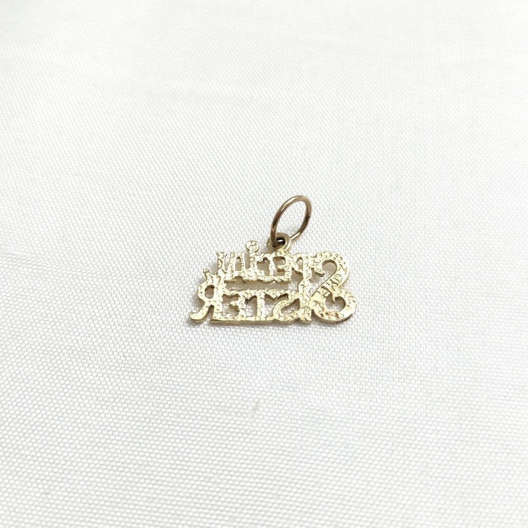 DIJE ORO 14 K 0.6 GRMS (SEMINUEVO)